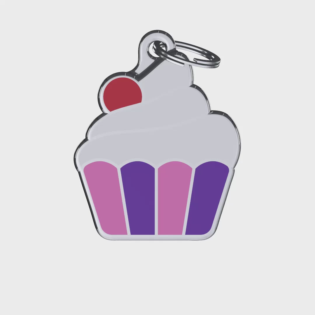 Munchy Sundae Pink ID Tag