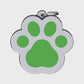 Vivid Bone Green ID Tag
