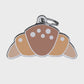 Morning Croissant White ID Tag