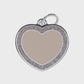 Royal Heart Cream ID Tag