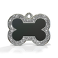 Bone Spark Black ID Tag
