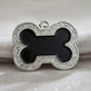 Bone Spark Black ID Tag