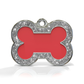 Bone Spark Red ID Tag