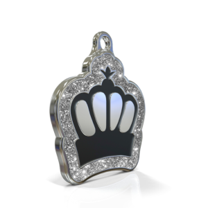 King Spark Black ID Tag