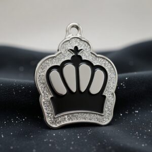 King Spark Black ID Tag