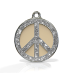 Peace Spark Cream ID Tag