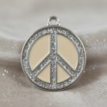 Peace Spark Cream ID Tag