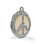 Peace Spark Cream ID Tag