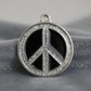 Peace Spark Black ID Tag