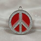 Peace Spark Red ID Tag