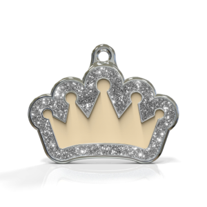 Queen Spark Cream ID Tag
