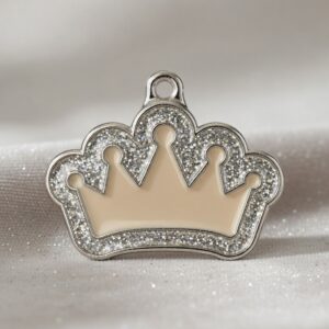Queen Spark Cream ID Tag