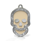 Skull Spark Cream ID Tag