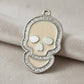 Skull Spark Cream ID Tag