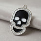 Skull Spark Black ID Tag
