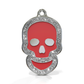 Skull Spark Red ID Tag
