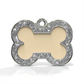 Bone Spark Cream ID Tag