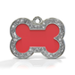 Bone Spark Red ID Tag