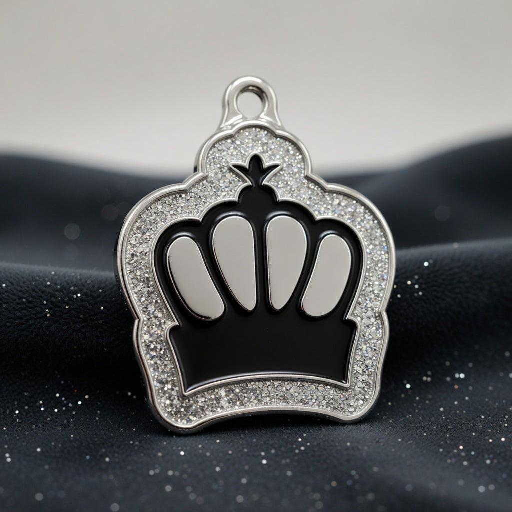 King Spark Black ID Tag