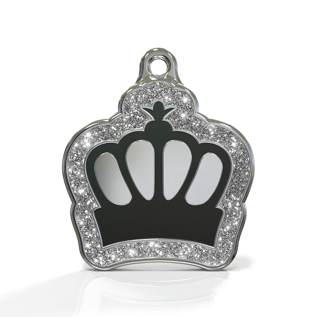 King Spark Black ID Tag