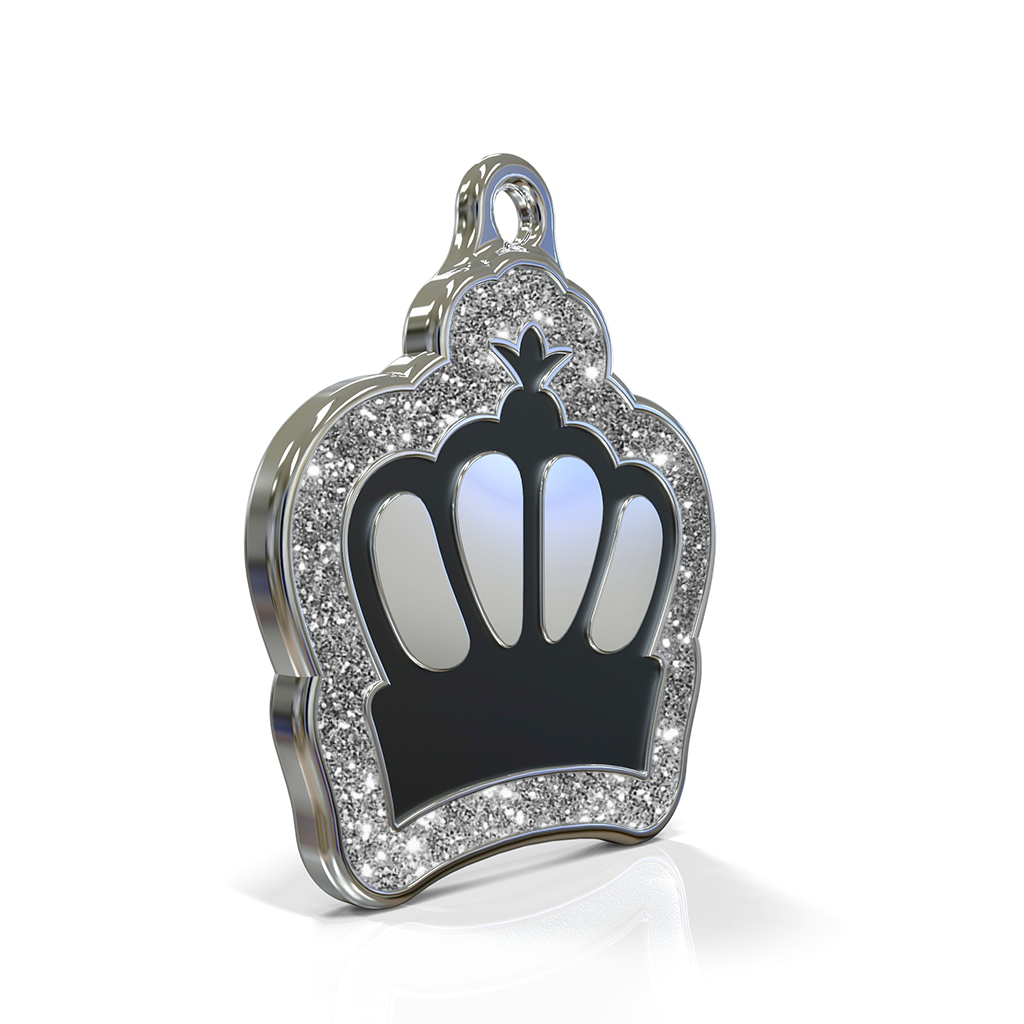 King Spark Black ID Tag