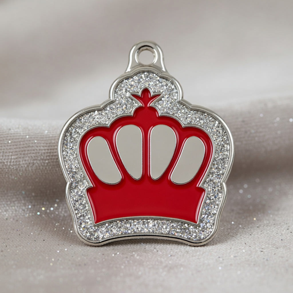 King Spark Red ID Tag