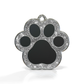 Paw Spark Black ID Tag
