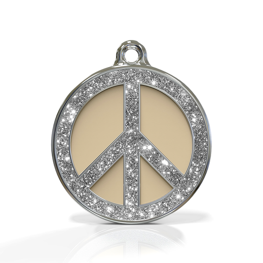 Peace Spark Cream ID Tag