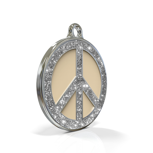 Peace Spark Cream ID Tag