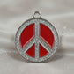 Peace Spark Red ID Tag