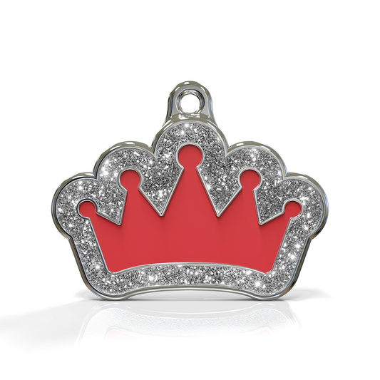 Queen Spark Red ID Tag