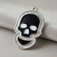 Skull Spark Black ID Tag