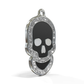 Skull Spark Black ID Tag