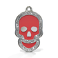 Skull Spark Red ID Tag