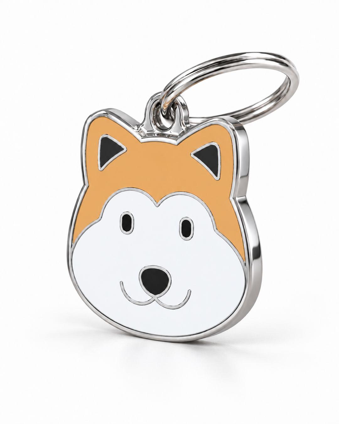 TAGiDOG Akita Inu Dog ID Tag, angled view