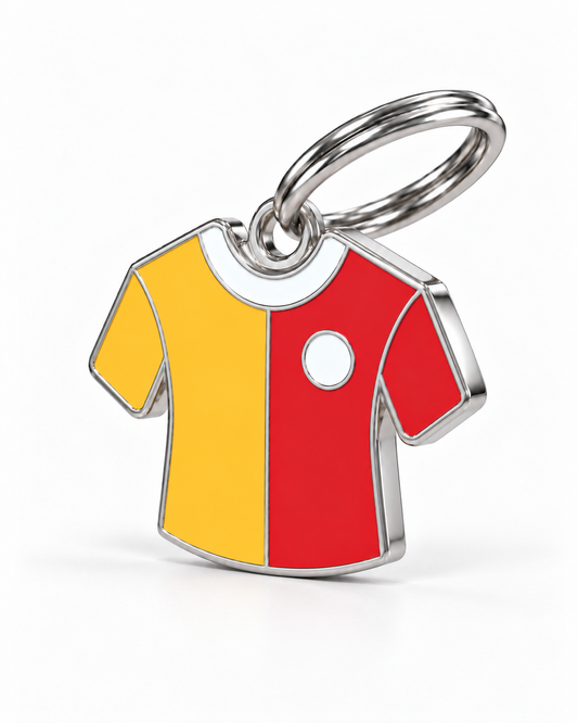 TAGiDOG Cimbom Jersey ID Tag dog ID tag, angled view