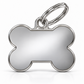 TAGiDOG Classic Bone ID Tag Small dog ID tag, front view on white