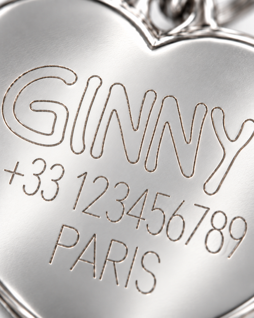 TAGiDOG Taco ID Tag personalised engraving close-up example