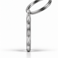 TAGiDOG Flag Finland ID Tag side profile showing tag thickness and split ring