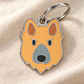 TAGiDOG German Shepherd Dog ID Tag on light linen