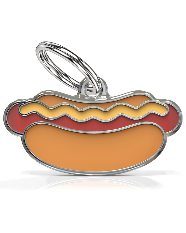 Hot Dog ID Tag