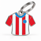 TAGiDOG Los Colchoneros Jersey ID Tag dog ID tag, front view on white