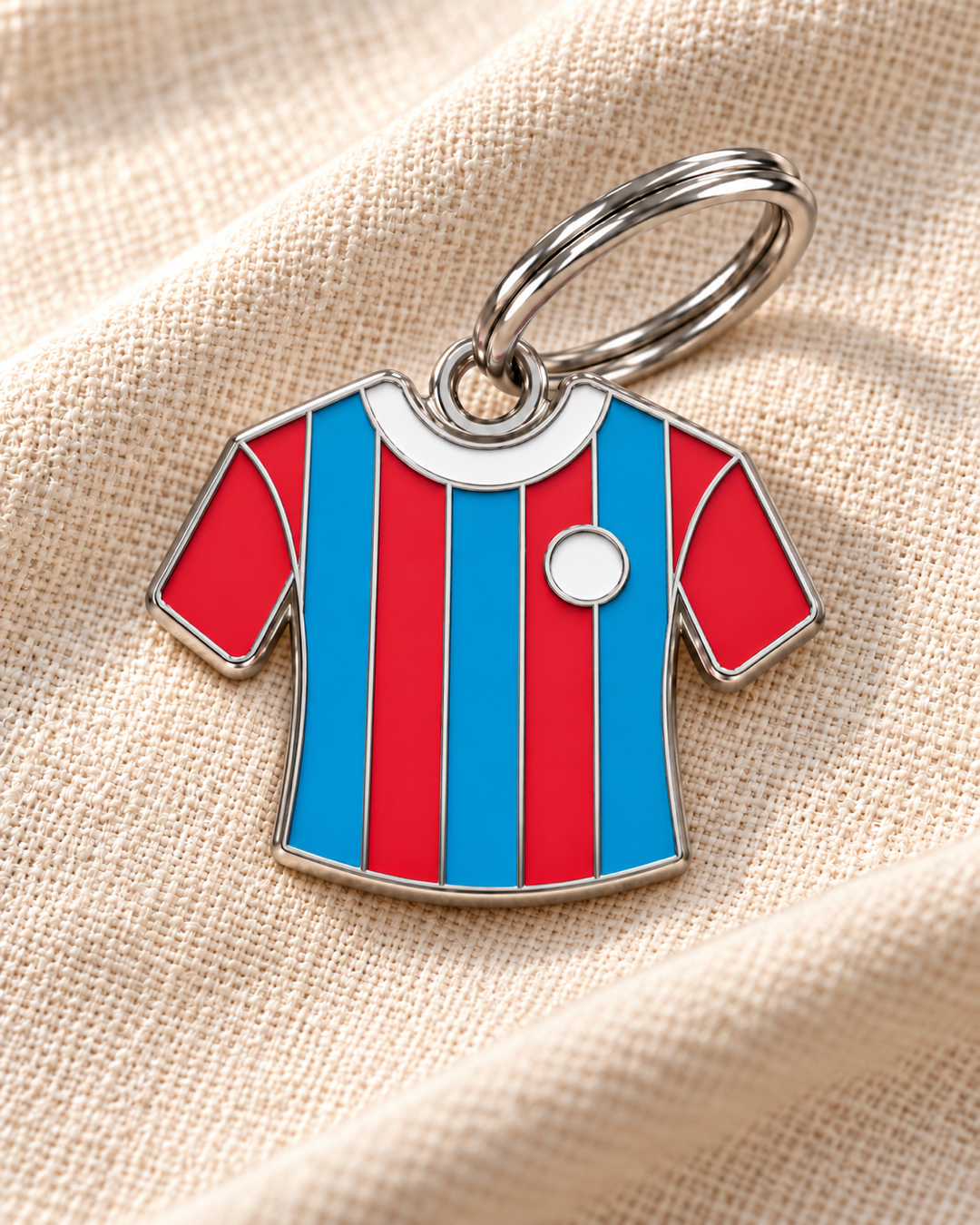TAGiDOG Munich Jersey ID Tag on light linen
