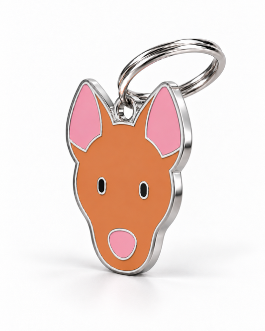 TAGiDOG Pharaoh Hound Dog ID Tag, angled view