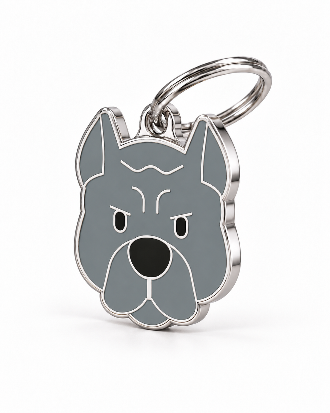 TAGiDOG Pit Bull Dog ID Tag, angled view