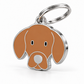 TAGiDOG Pointer Dog ID Tag, angled view