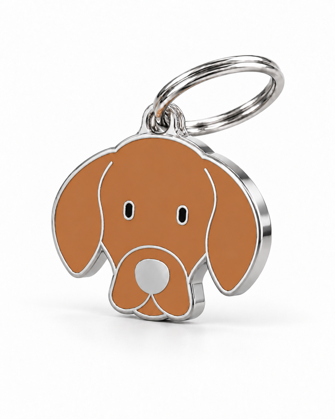 TAGiDOG Pointer Dog ID Tag, angled view