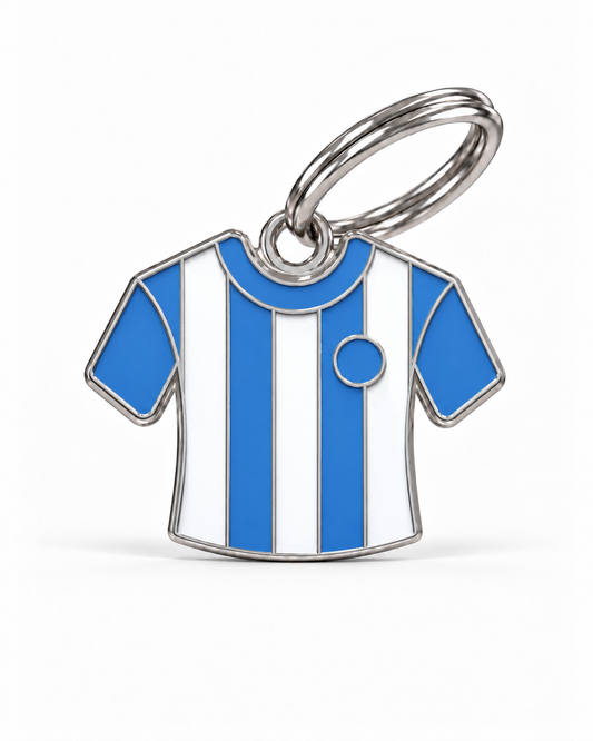 TAGiDOG Portistas Jersey ID Tag, front view on white