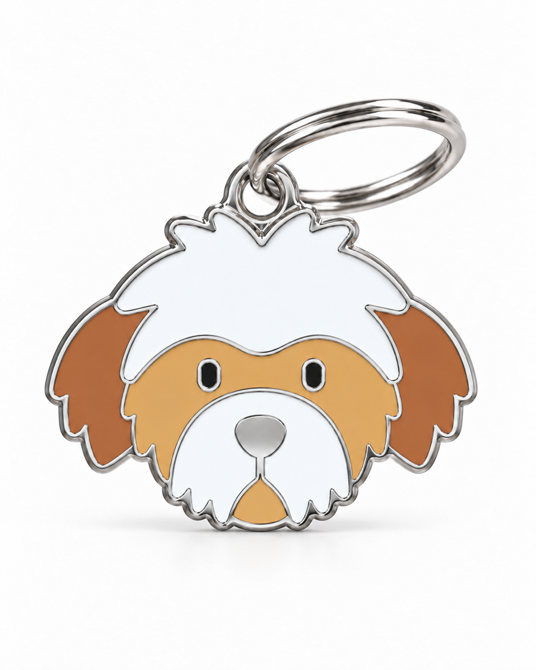 TAGiDOG Shih Tzu Dog ID Tag, front view on white