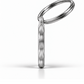 TAGiDOG Taco ID Tag side profile showing tag thickness and split ring